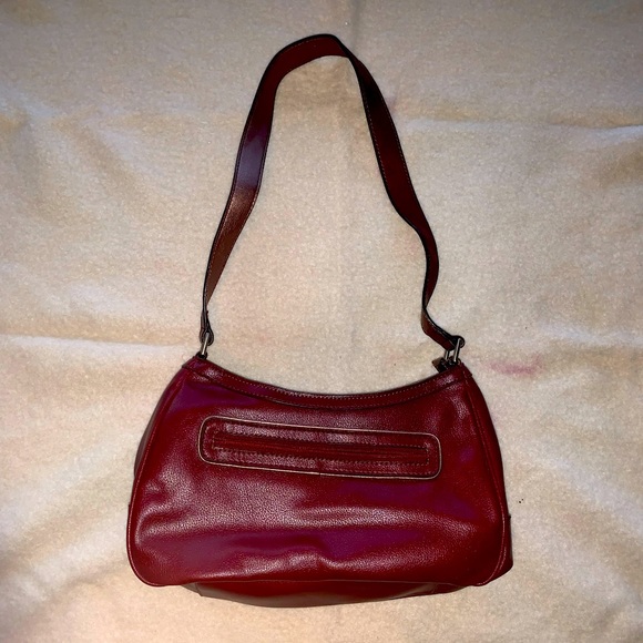Liz Claiborne Handbags - Red and Gray Liz Claiborne Purse